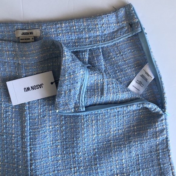 Jason Wu Tweed Pants Sz 10 - Picture 4 of 13